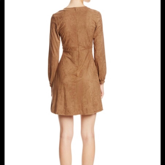 Faux suede dress NWT - Picture 2 of 7